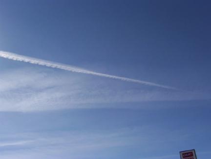 Three Forks Contrails